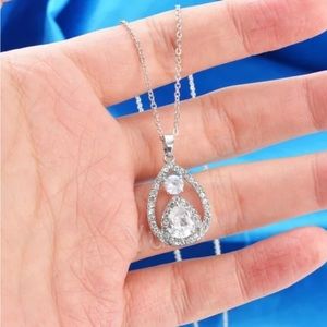 Fashion Drop Pendant Necklace Charming Party Jewelry for Women Girls